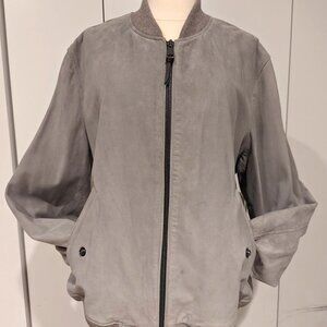 Ralph Lauren POLO Suede Jacket - Like New - Taupe Color